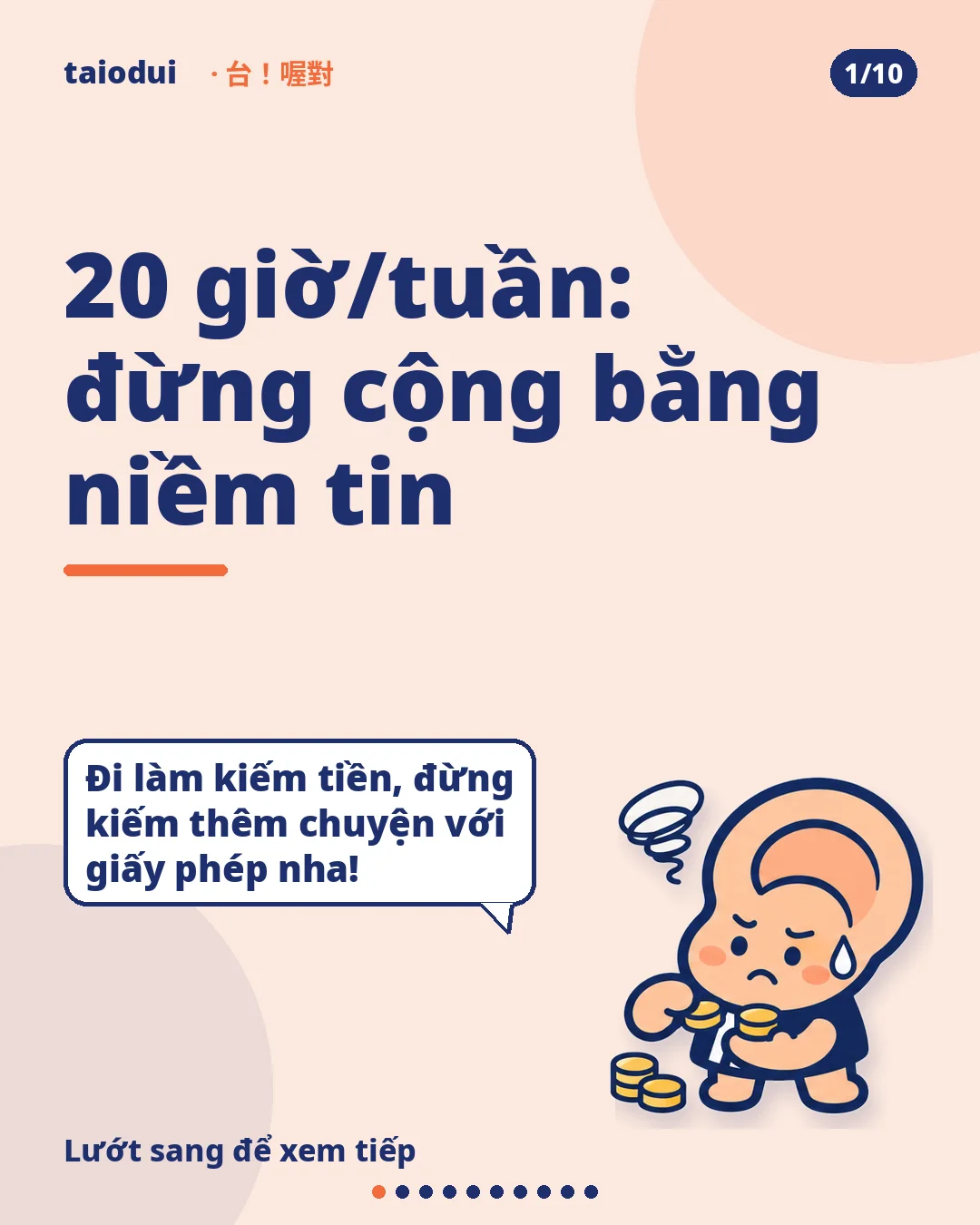 Slide 1: 20 giờ/tuần: đừng cộng bằng niềm tin